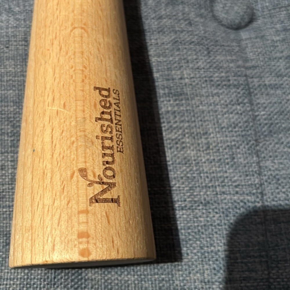 Nourished Essentials 100% beechwood NWOT sauerkraut pounder stick
